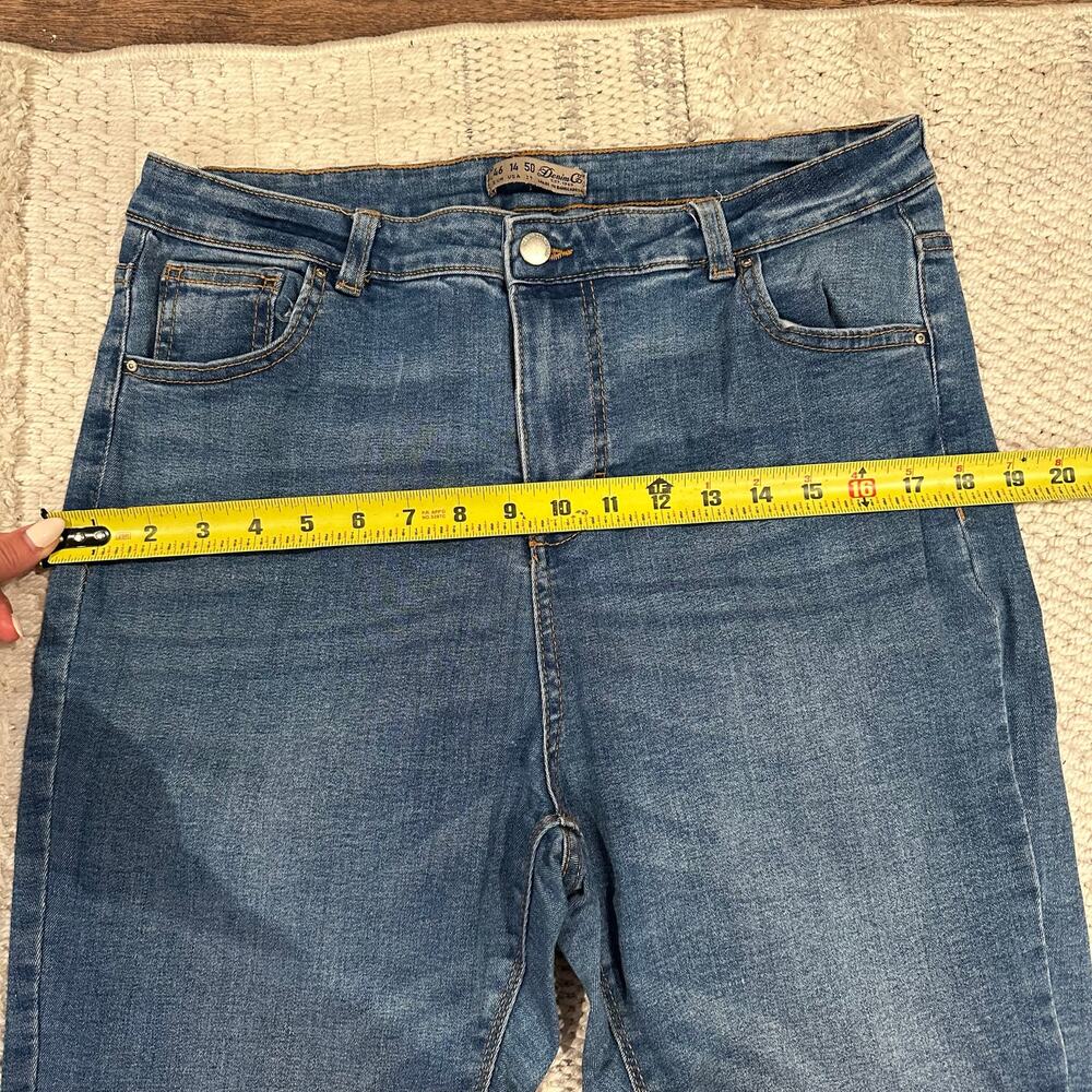 DENIM Co. Women's Skinny Jeans Size 14 In Medium Wash - Picture 7 of 9